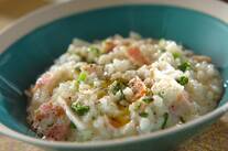 七草ミルクがゆ（七草粥）