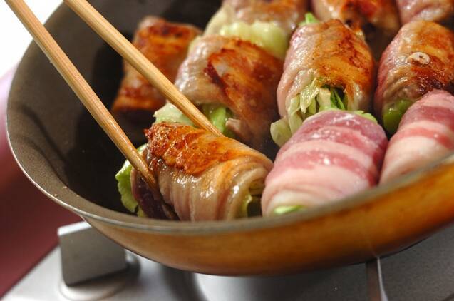 野菜の肉巻き塩ダレがけの作り方の手順6