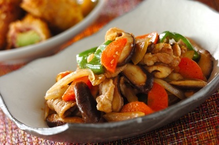 豚肉のハニージンジャー炒め
