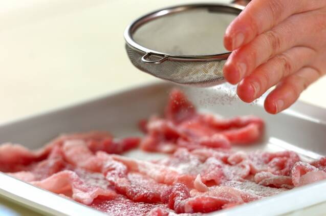 豚肉のハニージンジャー炒めの作り方の手順1