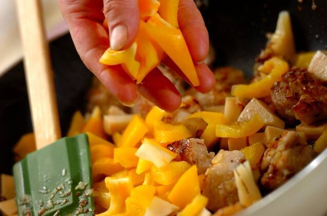 鶏肉のカシューナッツ炒めの作り方の手順7