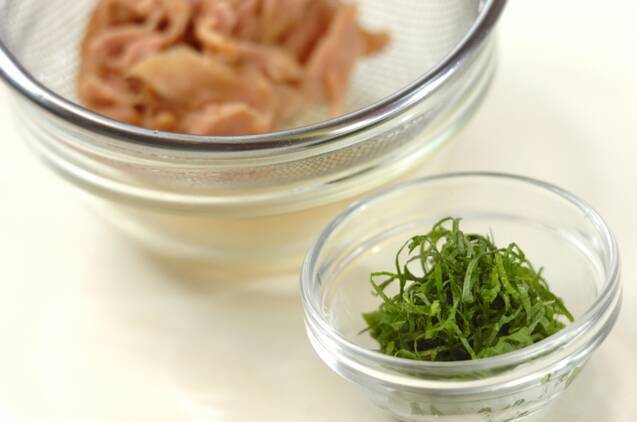 冷凍トマトの冷やしうどんの作り方の手順2