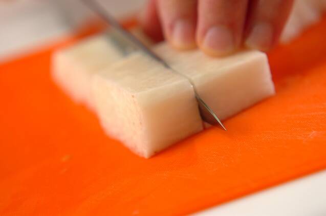 長芋のツナマヨサラダの作り方の手順1