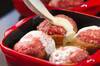 肉詰めシイタケのクリームグラタンの作り方の手順4