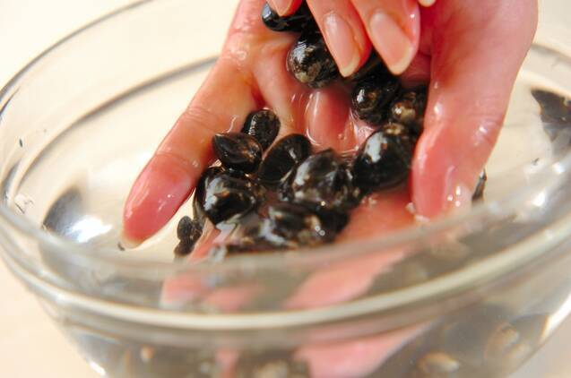 シジミのトロミ汁の作り方の手順1