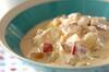 サツマイモと鶏肉のクリーム煮