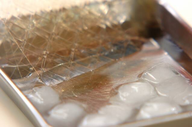 玄米茶のムースの作り方の手順1