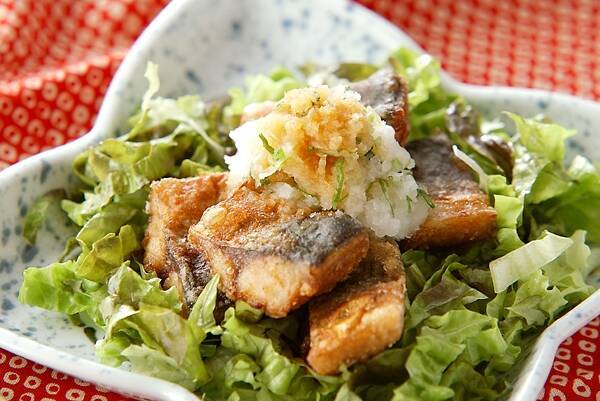 サバの竜田揚げおろし