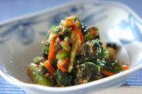 小松菜のクルミ和え