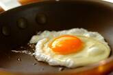 半熟卵のせネギたっぷりお好み焼きの作り方4