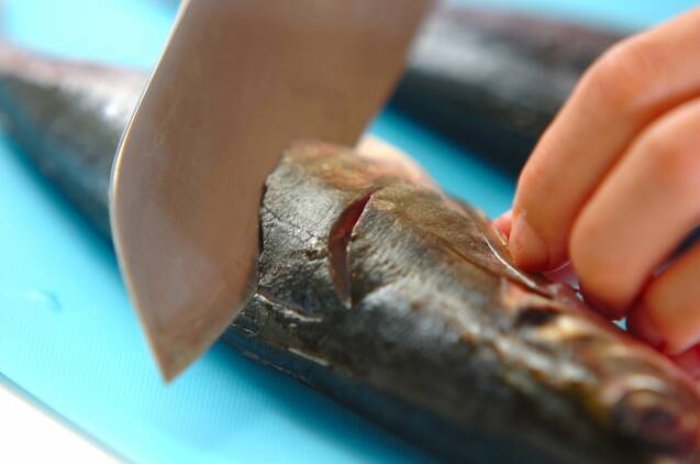 アジの塩焼きの作り方の手順2