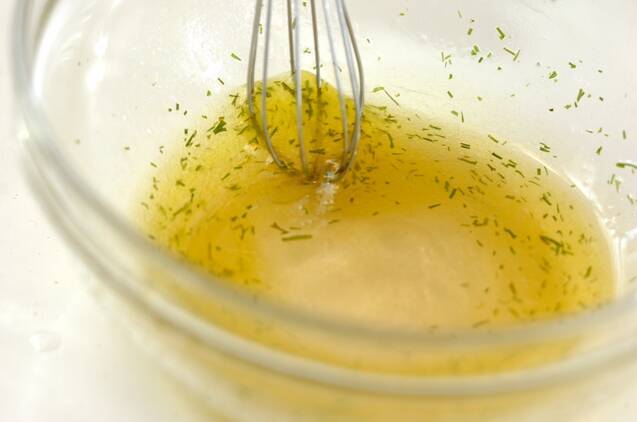 大根のディル風味マリネの作り方の手順2