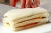 ひな祭りサンドイッチの作り方の手順5