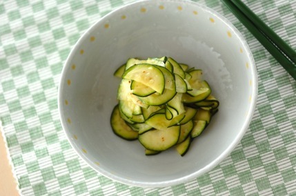 ズッキーニのナムル