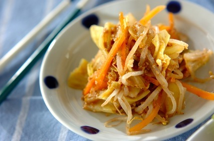 ゆで野菜のゴマ和え