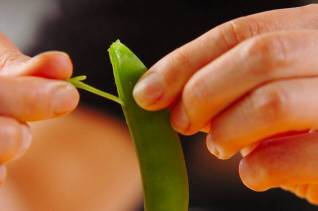 ベーコンと春野菜のスープスパゲティーの作り方の手順2