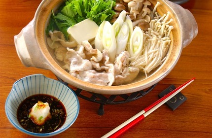 豚肉とキノコのお鍋