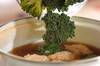 鶏団子とブロッコリーのスープの作り方の手順4