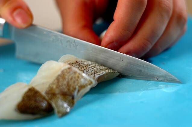 ベトナム風白身魚の天ぷらの作り方の手順1