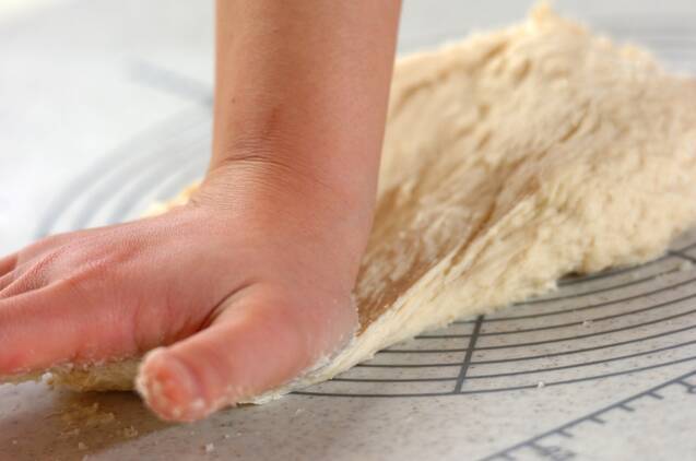 にわとりちぎりパンの作り方の手順5