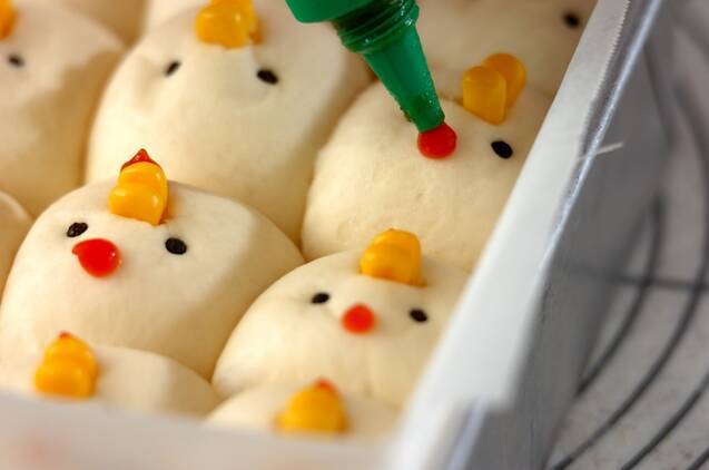 にわとりちぎりパンの作り方の手順12