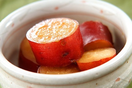 サツマイモの田舎煮