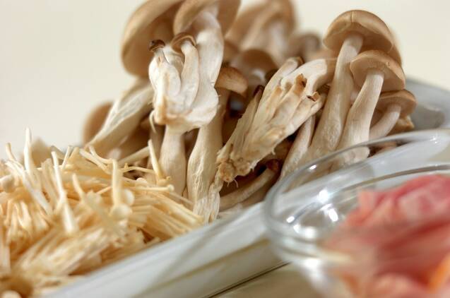 キノコとブルーチーズのタルティーヌの作り方の手順2