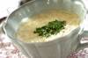 新玉ネギのクリームスープの作り方の手順