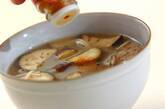 ナスと素麺のみそ汁の作り方4