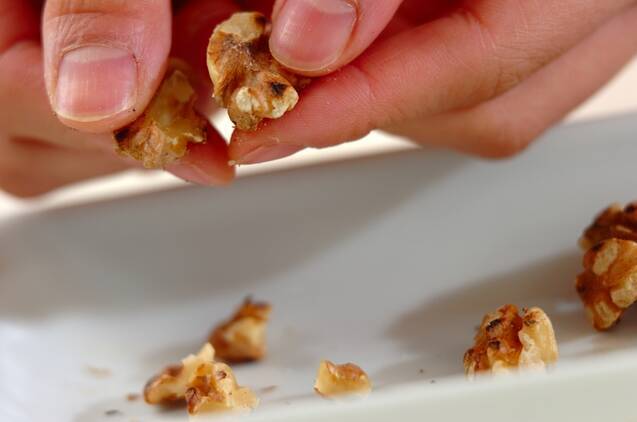 リンゴとカマンベールチーズのサラダの作り方の手順1