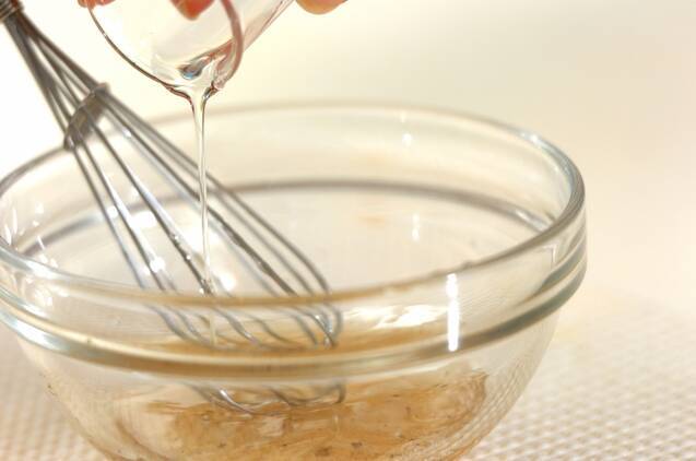 リンゴとカマンベールチーズのサラダの作り方の手順3