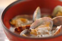 アサリのココナッツミルクがけ