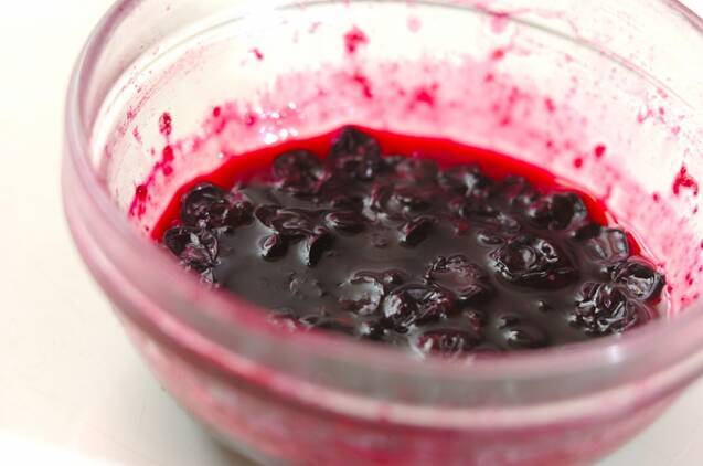 ブルーベリーのドームケーキの作り方の手順8