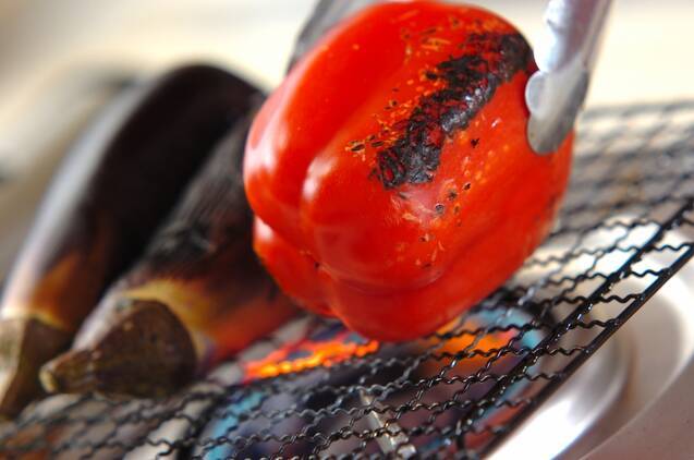 網焼き野菜の作り方の手順4