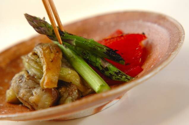 網焼き野菜の作り方の手順6