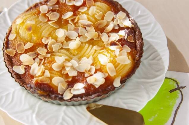 洋ナシのタルト