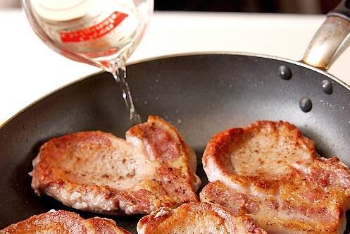 豚肉ソテー・ソース掛けの作り方の手順6