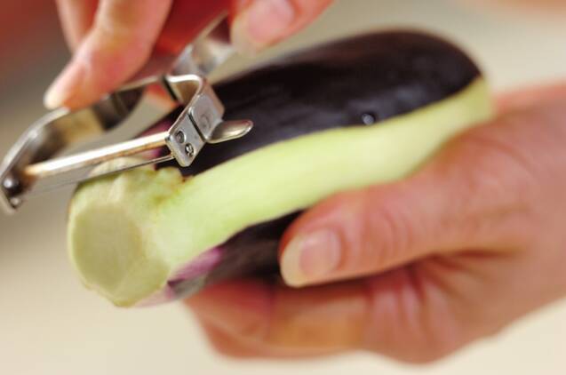 麻婆ナスの作り方の手順1