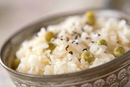 エンドウ豆ご飯