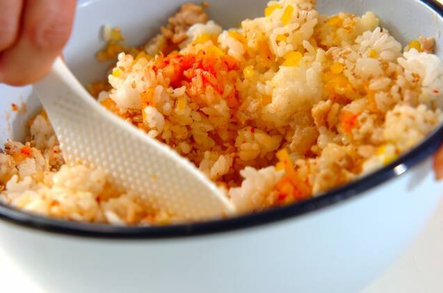 キムタクそぼろご飯の作り方の手順3