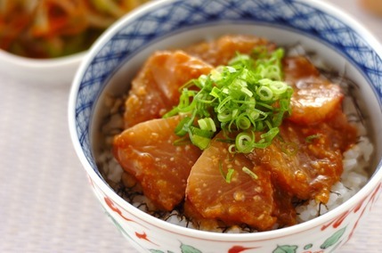 ブリのみそ漬け丼