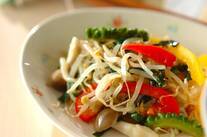 モヤシの塩炒め