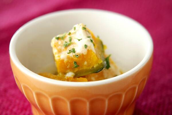 カボチャのミルク煮