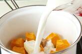 カボチャのミルク煮の作り方2