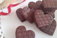 ハート型ガナッシュサンドクッキー♡