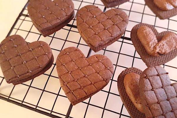 ハート型ガナッシュサンドクッキー♡の作り方の手順12