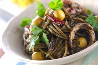 イカスミパスタ