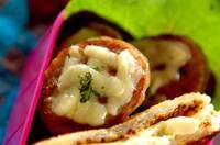 焼きチーズハンバーグ