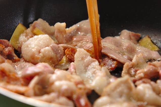 豚肉と白菜のみそ煮の作り方の手順3