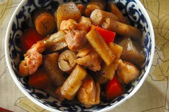 煮物上手になれる！鶏ゴボウ煮